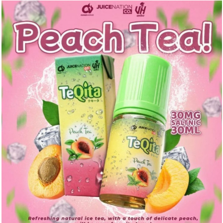 TEQITA PEACH TEA 30 MILI