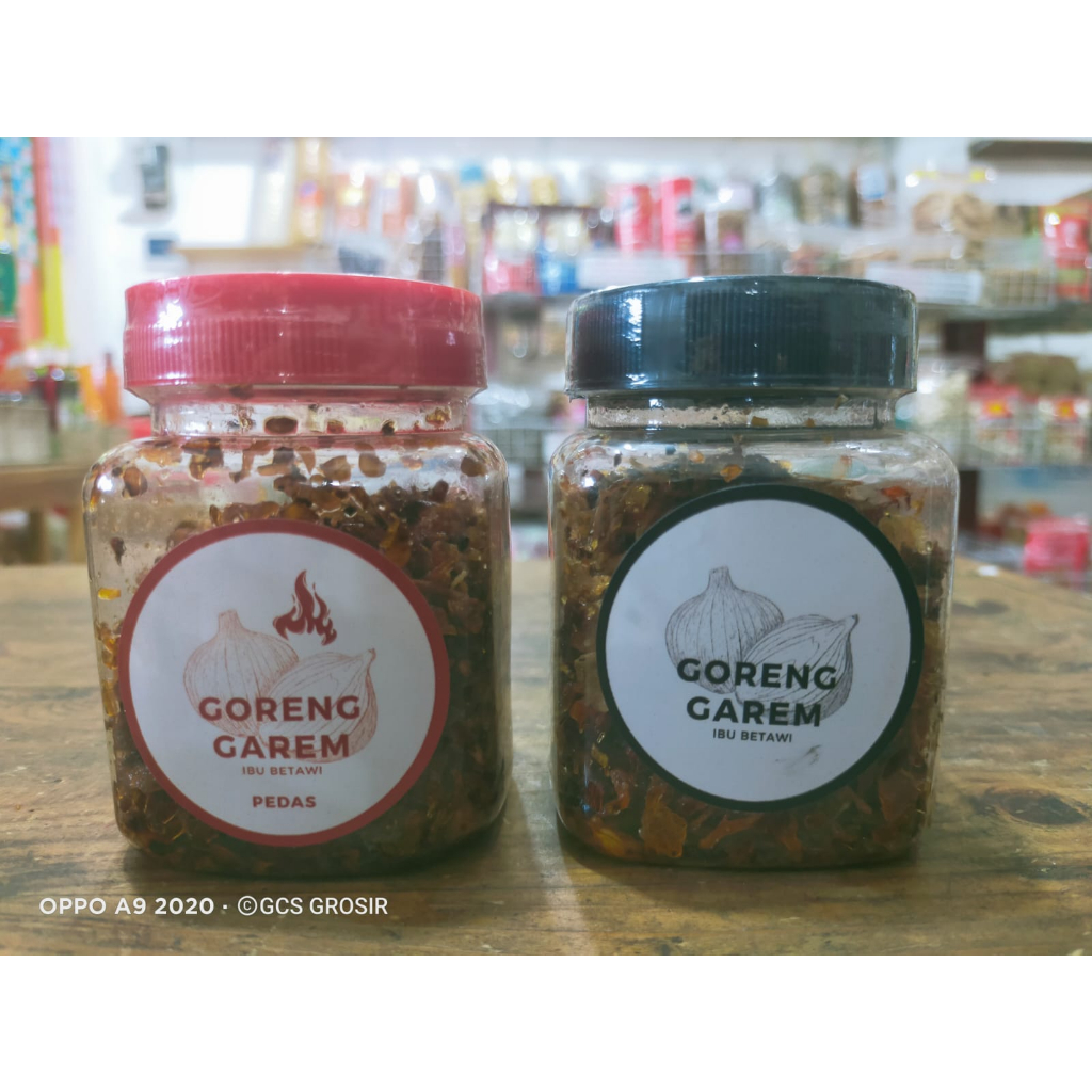 

GORENG GARAM IBU BETAWI BERAT =/- 100GRAM