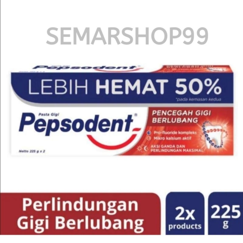 Pepsodent Pasta Gigi Buy 1 Get 1 Isi 2 2x225g