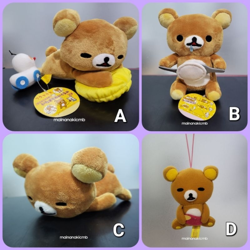 Boneka Rilakkuma Original San-x Murah