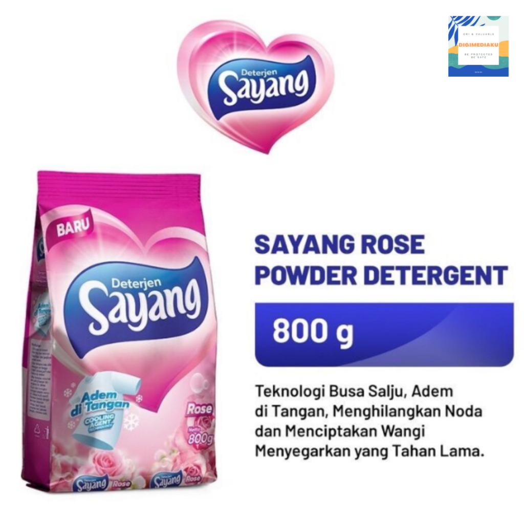 DETERGEN SAYANG 800 gr DETERJEN SAYANG 800 gr DETERGEN BUBUK DETERJEN BUBUK 800 gr