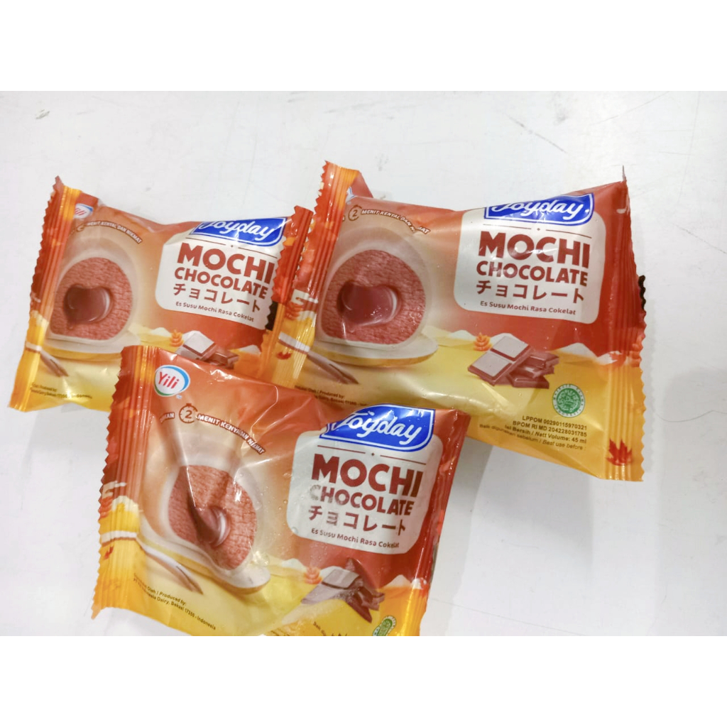 Es Krim Joyday MOCHI Chocolate - Es Susu Mochi Rasa Cokelat