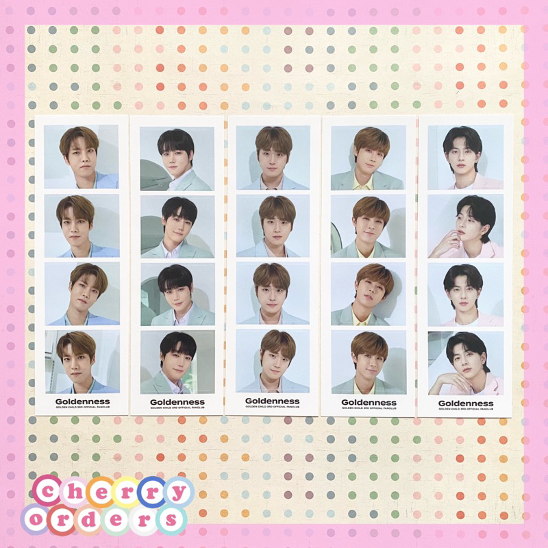(MEMBER SET) Golden Child : Goldenness 3rd Official Fanclub Kit Daeyeol Jangjun Seungmin Donghyun Bomin