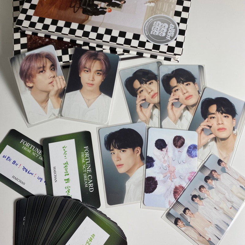 NCT DREAM FORTUNE SCRATCH THE DREAM SHOW 2 TDS PHOTOCARD PC CONCEPT KONSEP MARK RENJUN JENO HAECHAN 