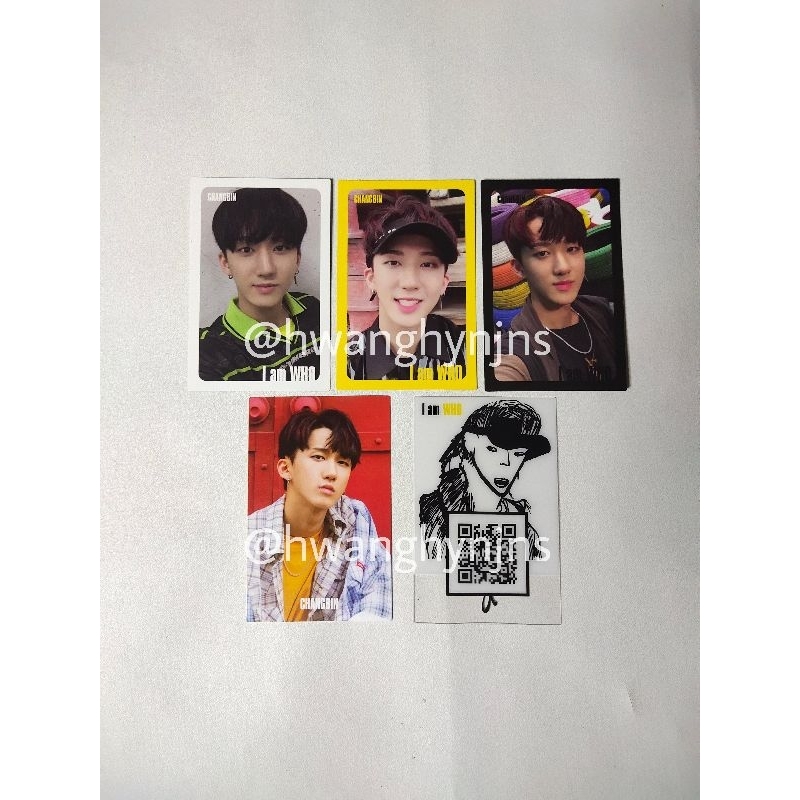 Photocard Straykids Changbin I Am Who