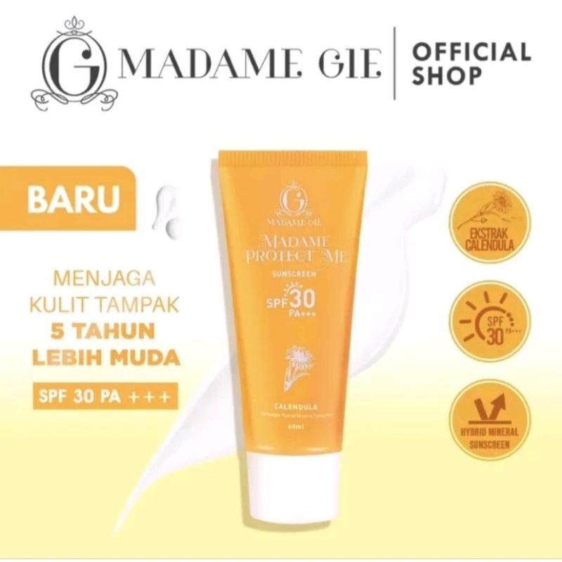 [BPOM] Madame Protect Me Let's Glow Tinted Sunscreen SPF 30 PA++++ Multipurpose