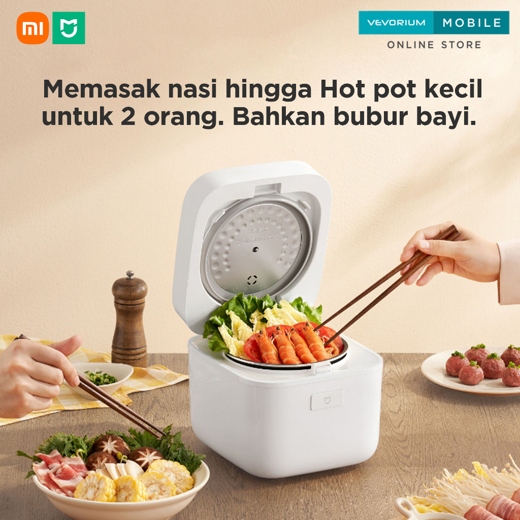 Xiaomi Mijia 1.5L Smart Rice Cooker 2 WIFI Mini Penanak Nasi Bubur Bayi MPASI