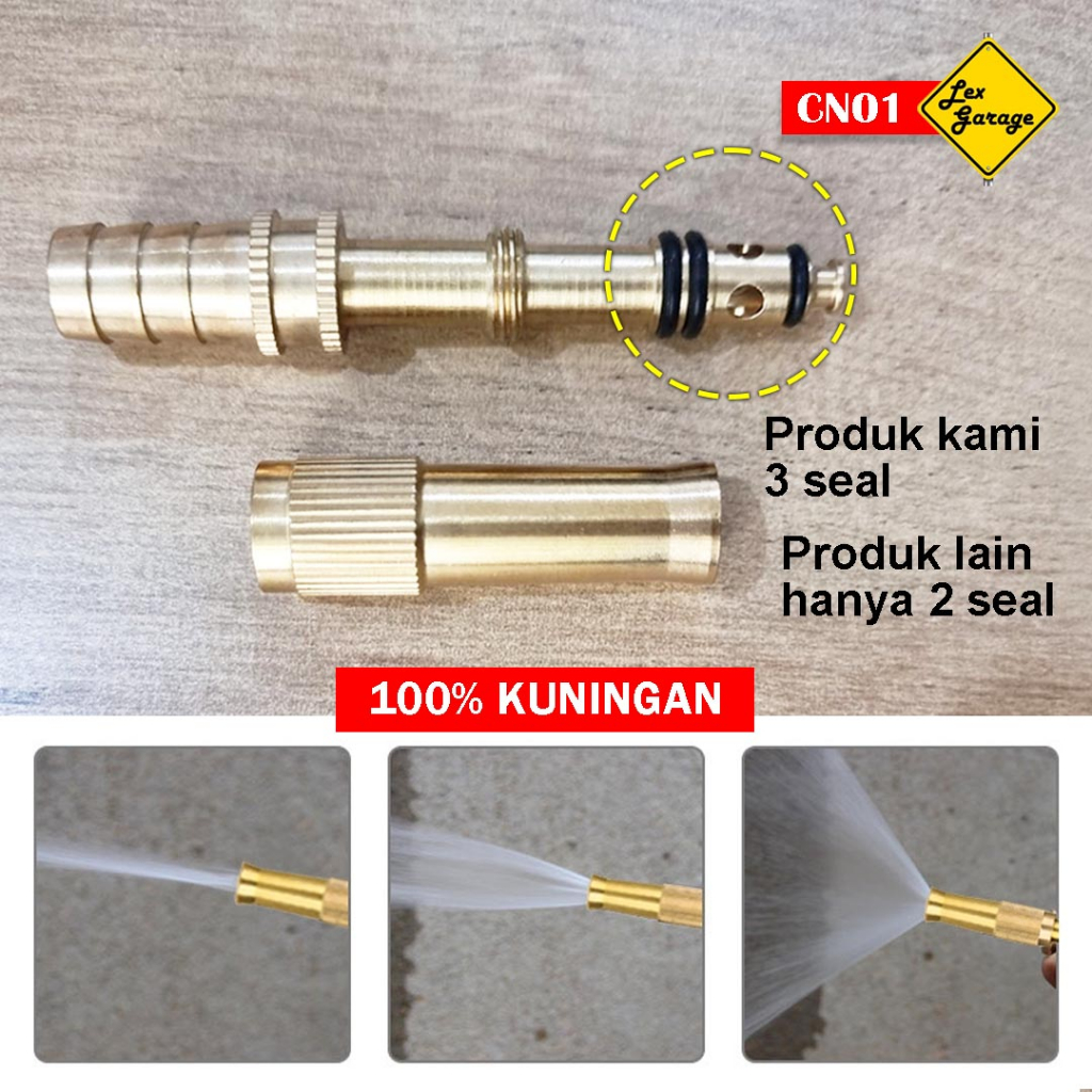 Kepala Semprotan Air Cuci Mobil Motor Taman Kuningan Hose Nozzle Spray