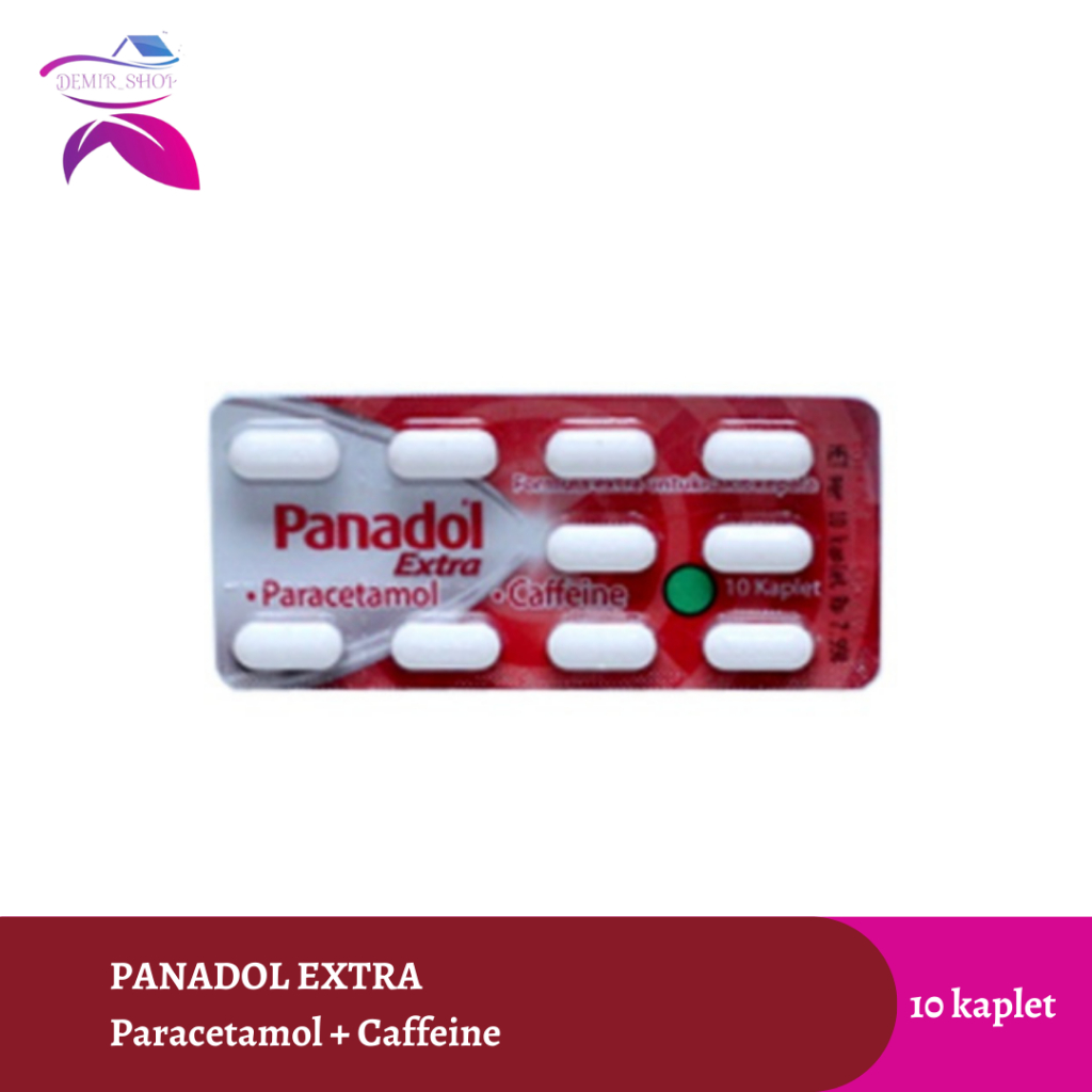 Panadol Extra Strip / Panadol Merah / Obat Sakit Kepala