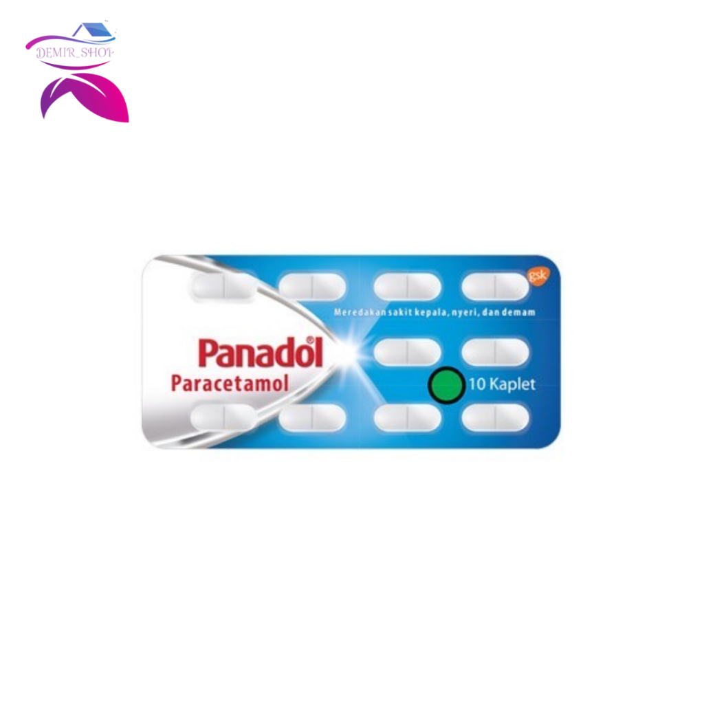 Panadol Biru Strip / Obat Sakit Kepala / Obat Nyeri / Obat Demam