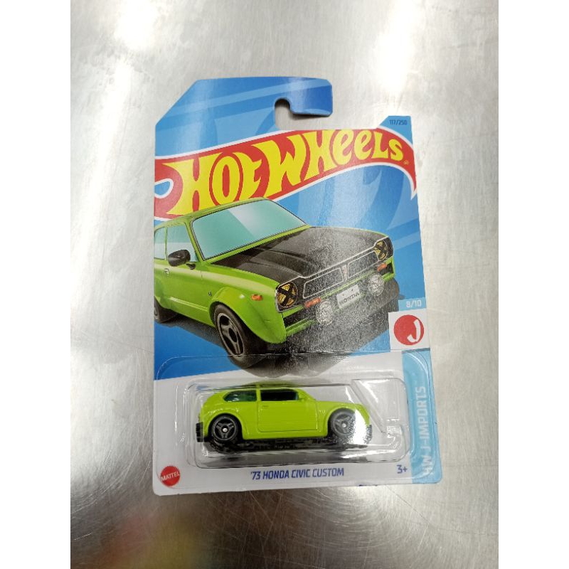 Hot Wheels 73' Honda Civic Custom