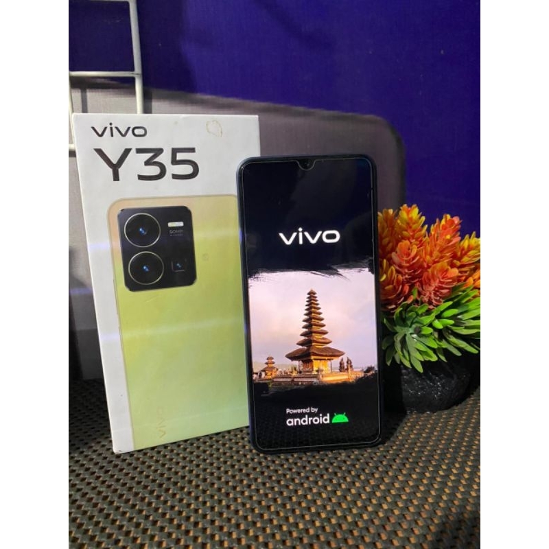 VIVO Y35 8/128 GARANSI RESMI FULSET | SECOND BERGARANSI