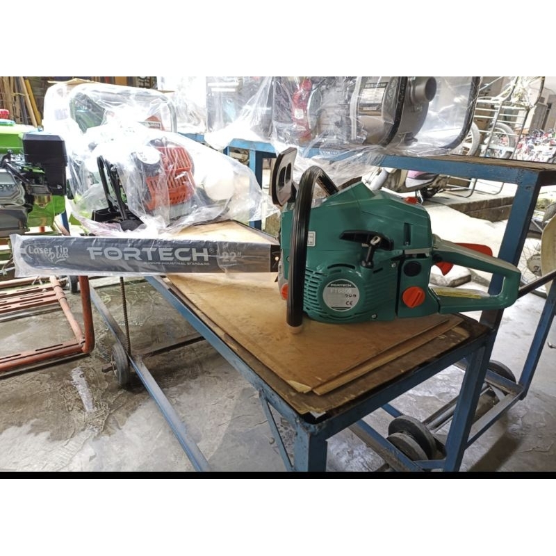 CHAINSAW 22 INC FORTECH BAR BAJA GERGAJI KAYU 2TAK