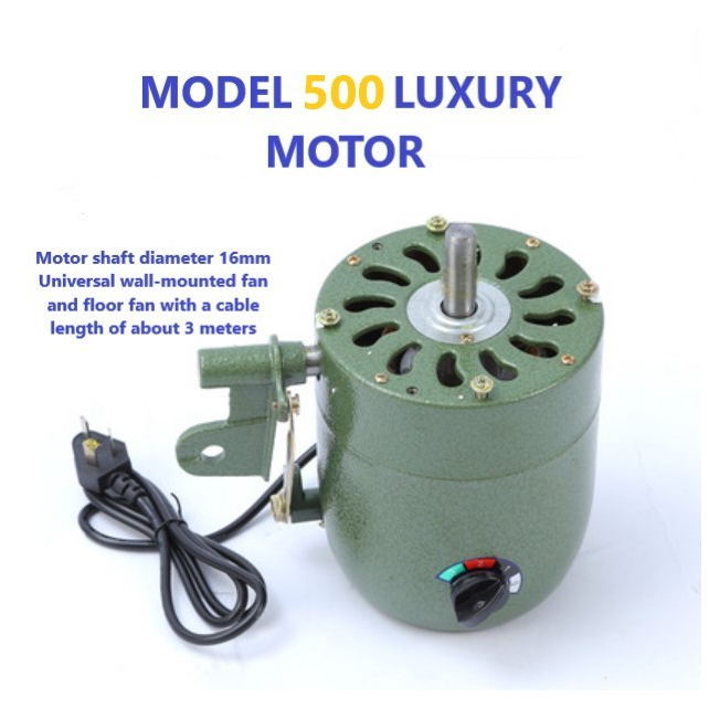 Dinamo Motor Industrial Electric Fan Luxury Motor Copper (7334)