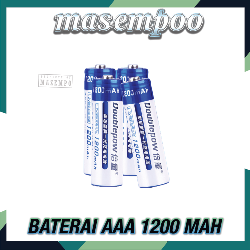 Cas Baterai AA AAA 4 slot Charger Battery DOUBLEPOW