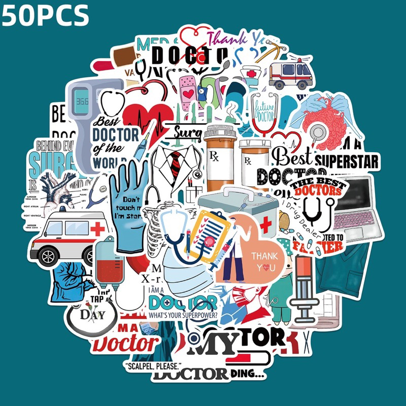 

Stiker Dokter 20 pcs