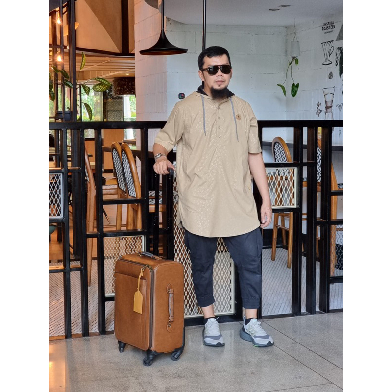 Al Amwa Kurta Hoodie Traveling Premium Series