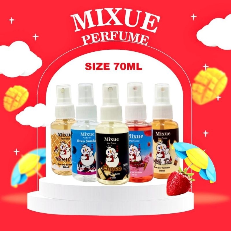 Parfum Mixue 70ml Unisex Body Mist |Parfum Travel Size | Inspired Parfum