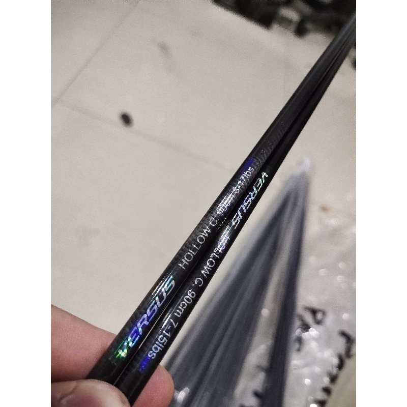 bahan blank versus 90 cm carbon hollow untuk bikin ujung joran