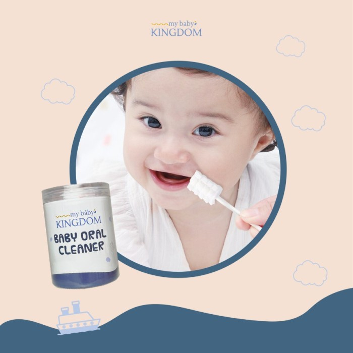 MY Baby Kingdom Oral Baby Cleaner / Kapas Bayi / Kasa Bayi