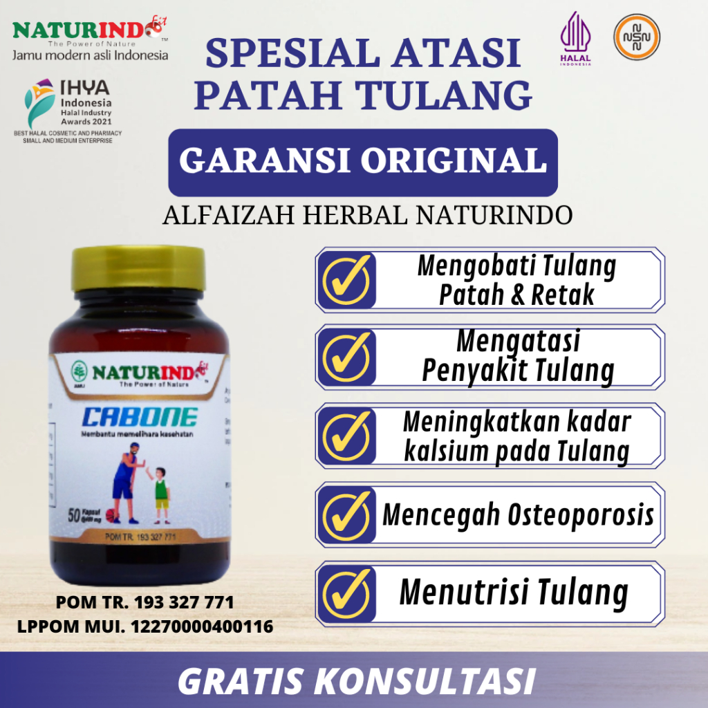 Obat Patah Tulang Retak Kaki Tangan Peninggi Badan Nutrisi Gigi Goyang Gusi Bengkak Osteoporosis Cab