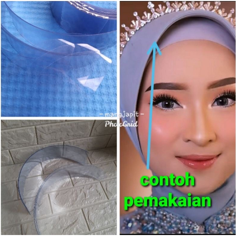 MIKA JILBAB PENGATIN / MIKA HIJAB / MIKA JILBAB TEGAK / MIKA PLASTIK JILBAB PENGANTIN