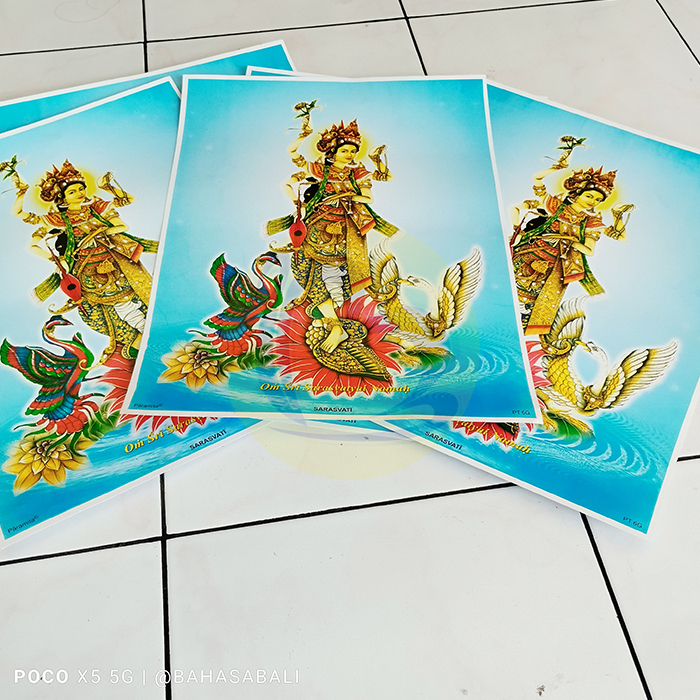 

Poster Gambar Dewi Saraswati Hindu Bali