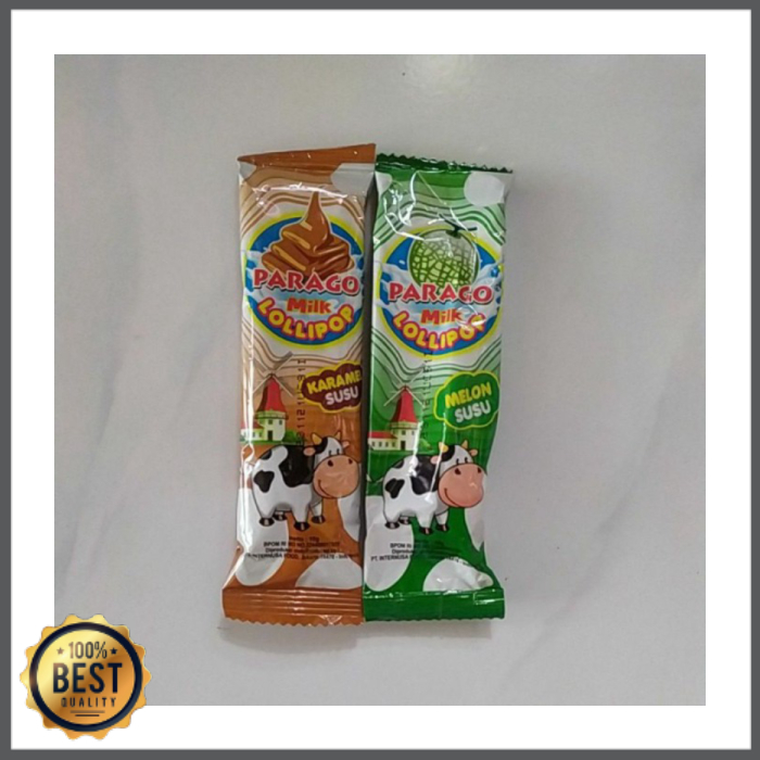 

Ready Parago Milk Lollipop 10g Permen Hits Promo