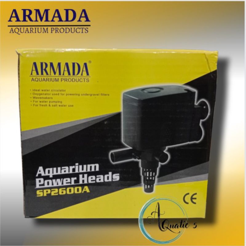 Pompa Aquarium power head Armada SP 2600A