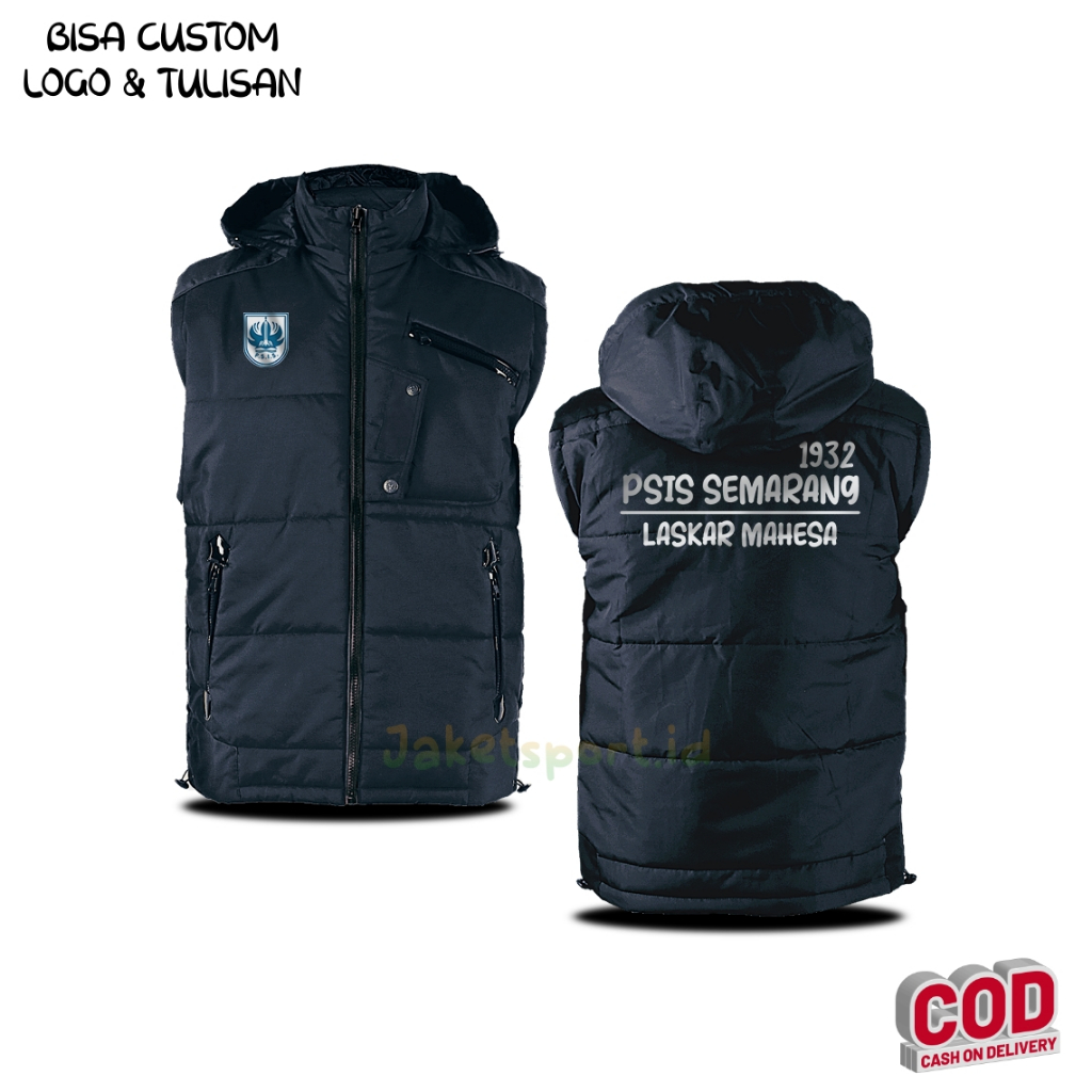 Rompi pria tebal tahan angin outdoor psis semarang custom keren semi waterproof gunung casual