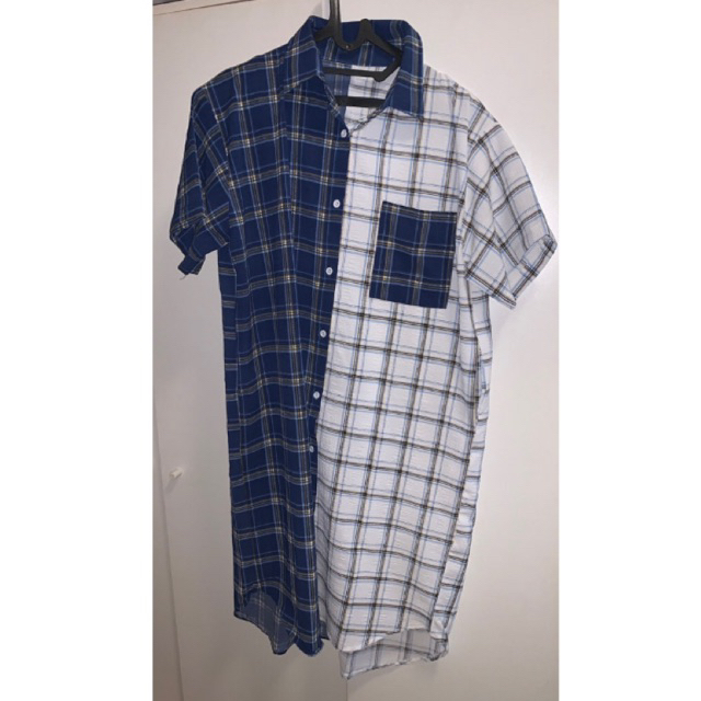 PRELOVED kemeja dress Tartan dress