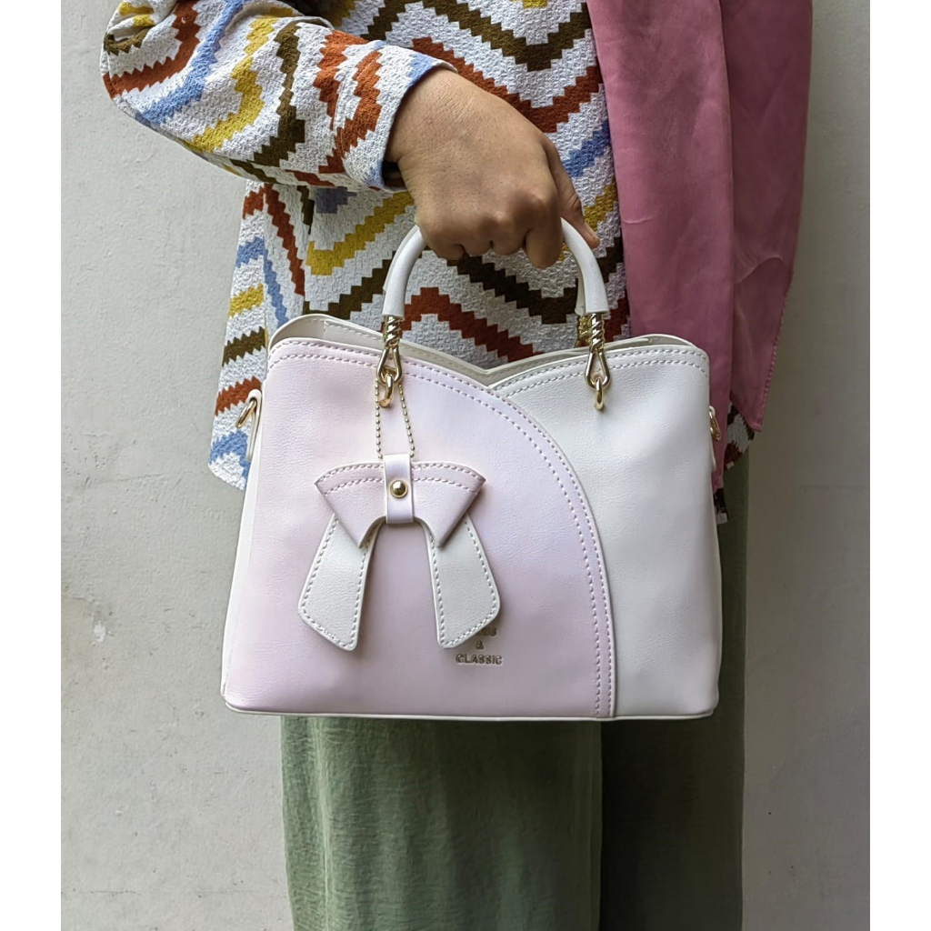 Paris Classic Tas Wanita Import Fashion Handbag Tas Kerja Jinjing Wanita [PC1073]