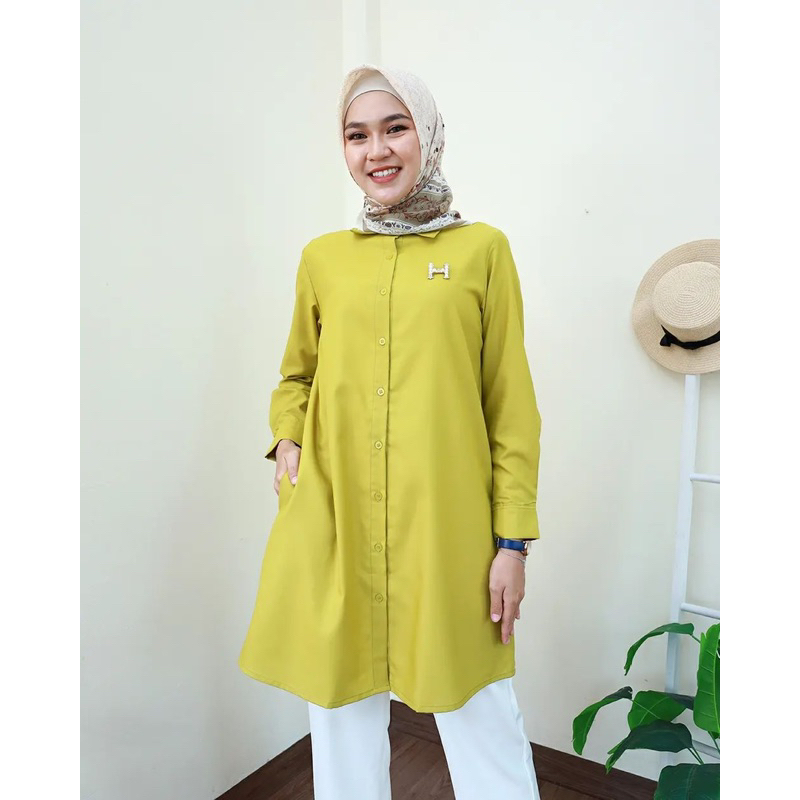 tunik polos jumbo ld 120 bahan katun model kekinian 2023 termurah bisa cod untuk lebaran