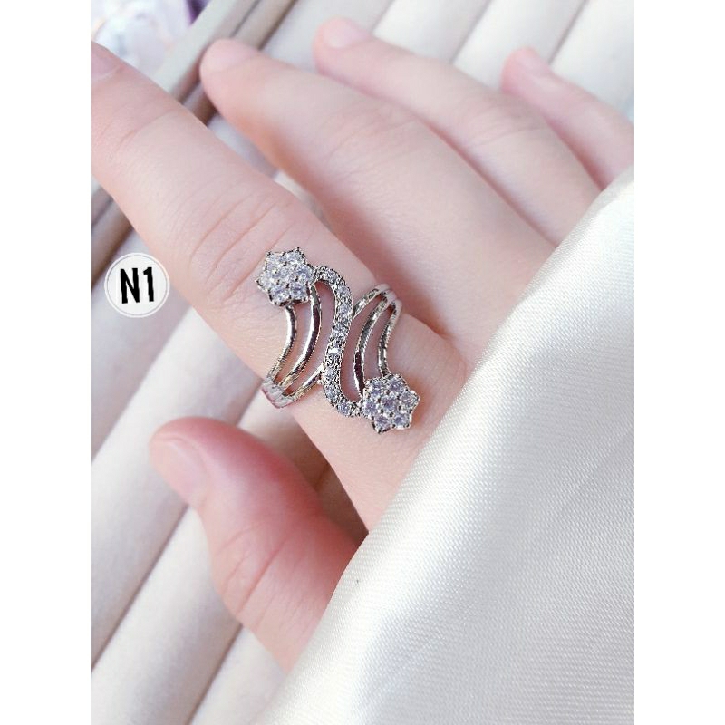 Cincin Wanita Dewasa Permata Xuping Cantik Dan Simple N23062305