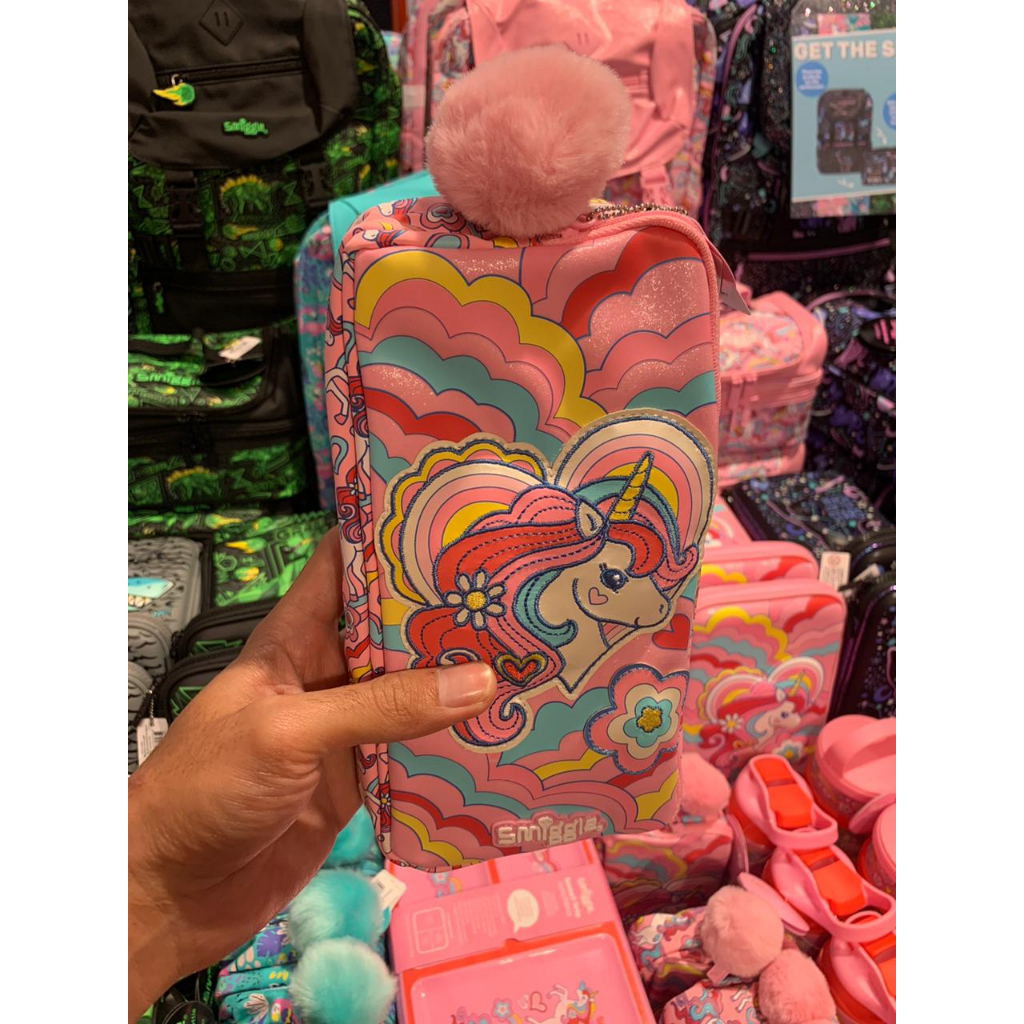 

SMIGGLE WILD SIDE PENSILCASE SOFTCASE UNICORN - TEMPAT PENSIL SMIGGLE