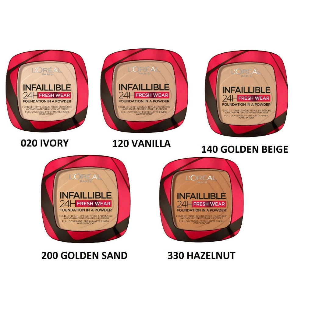 Loreal MU Infallible 24H Fresh Wear Powder Foundation