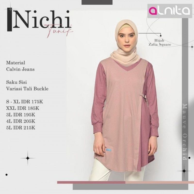 ALNITA NICHI TUNIK BAHAN CALVIN JEANS