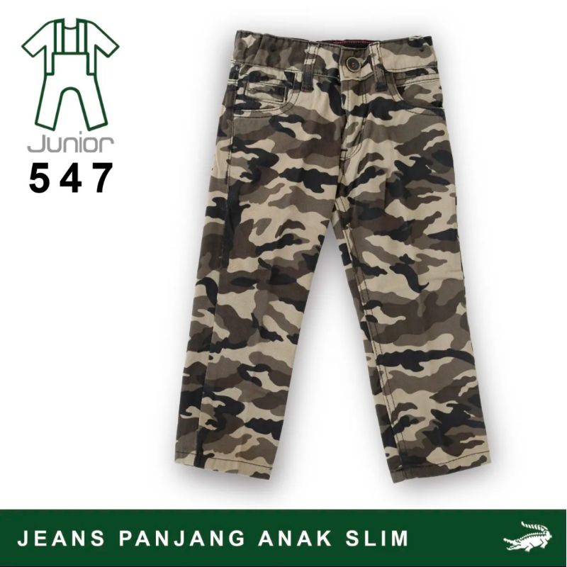 Crocodile DNIM Army - Celana Jeans Anak Junior - Panjang