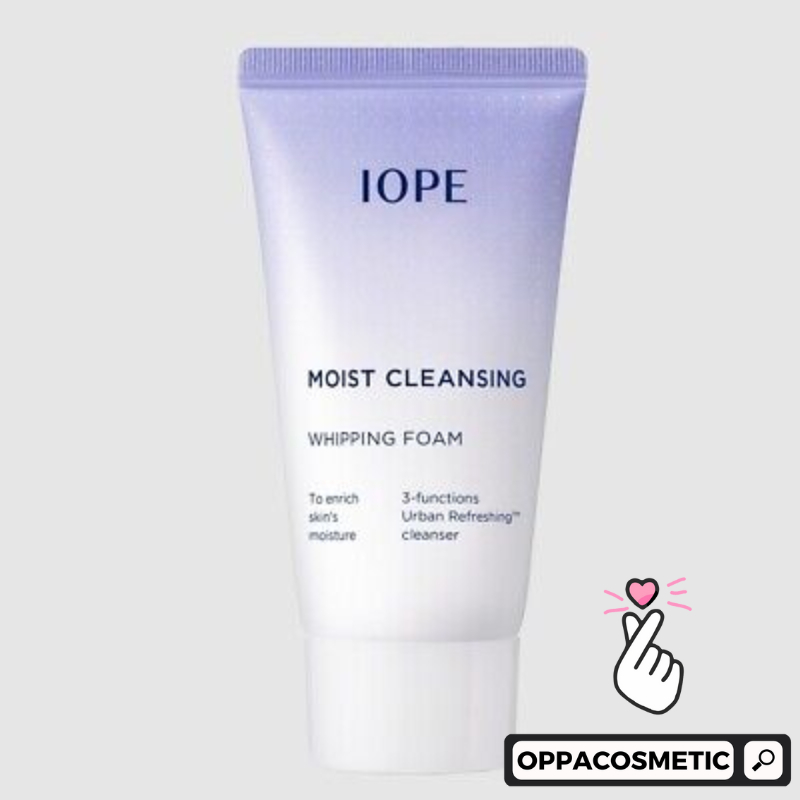 Iope moist cleansing whipping foam 50ml