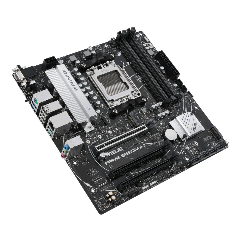 Motherboard Asus PRIME B650M-A II - AM5, AMD B650, DDR5, USB3.2 Type-C