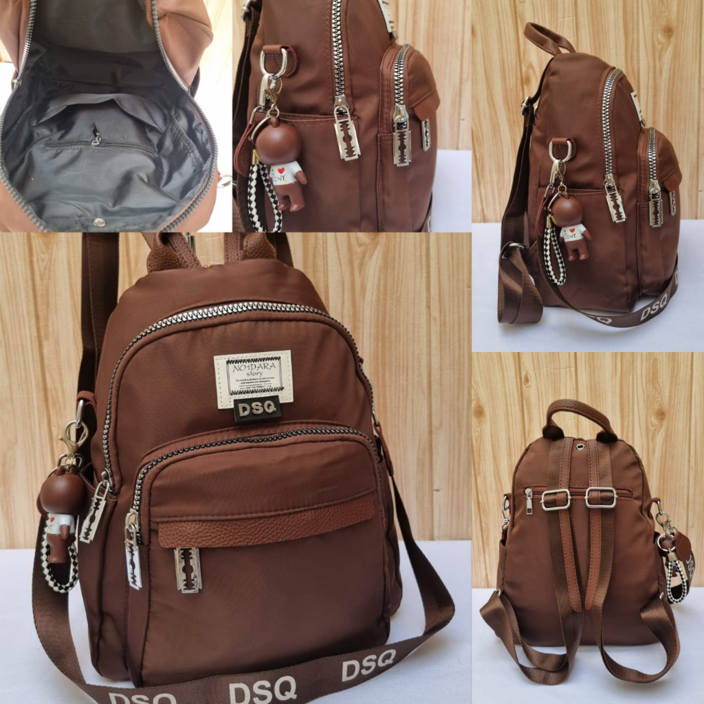 RANSEL WANITA IMPORT DSQ 2IN1 88#