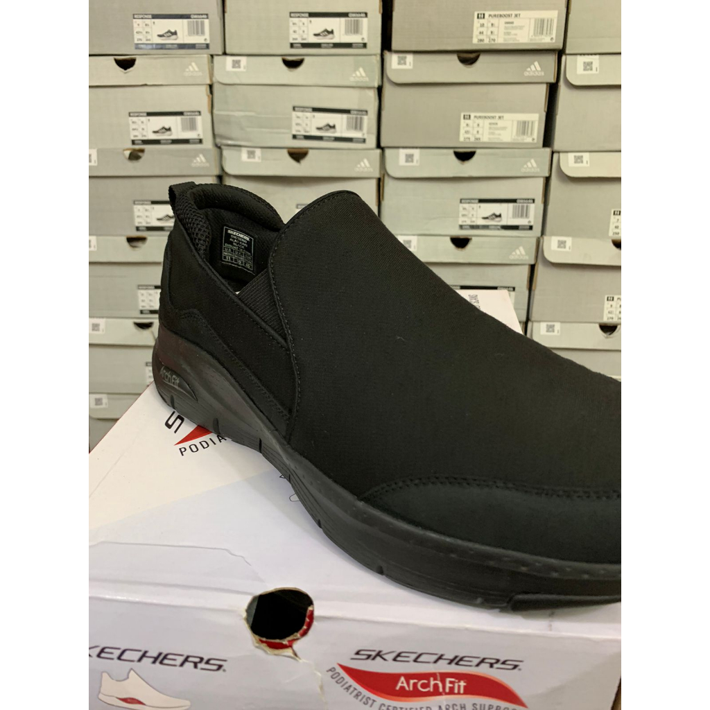 Skechers Arch Fit - Leverich Black 232300/BBK Men's Shoes Original