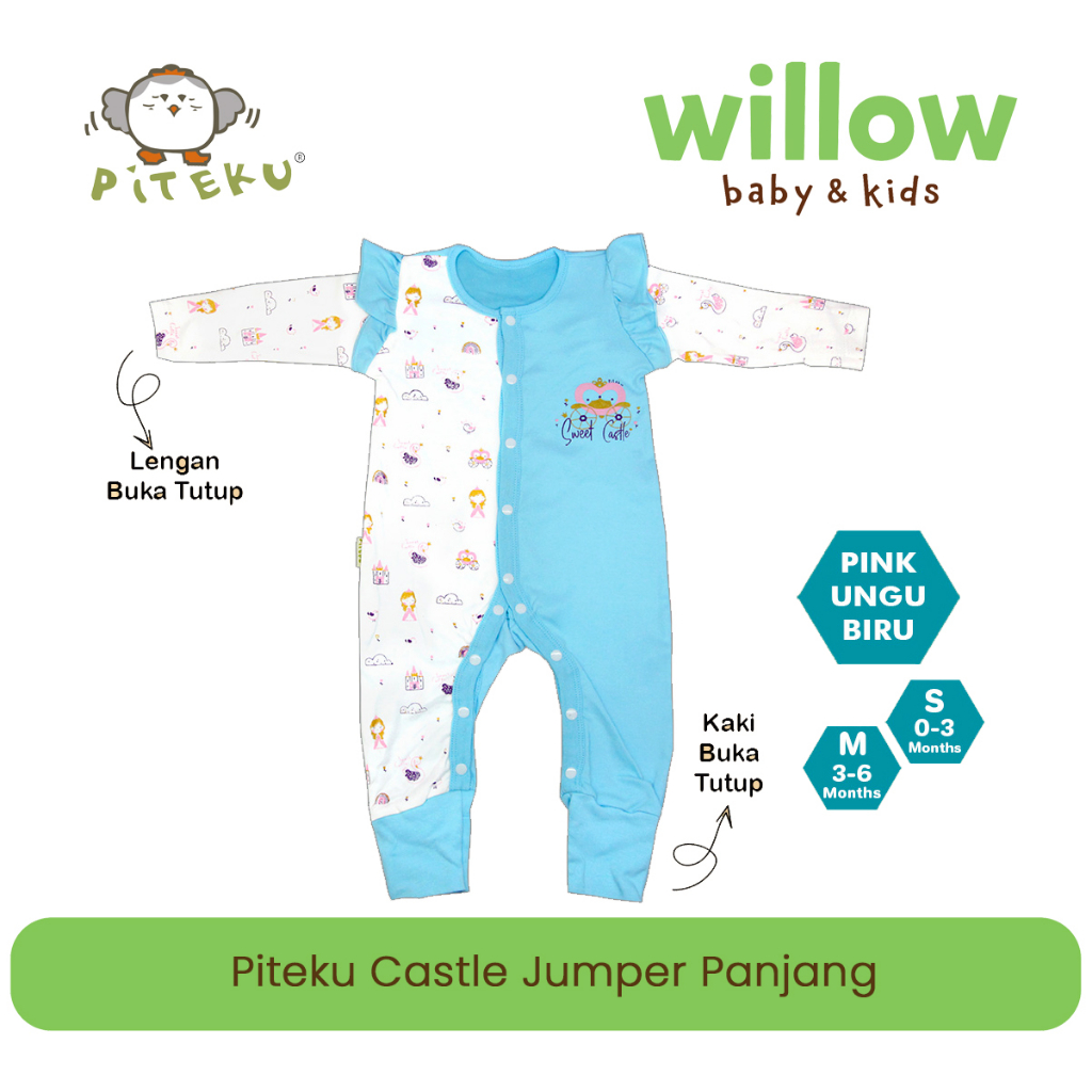 Jumper Bayi - Piteku Castle Jumper Panjang