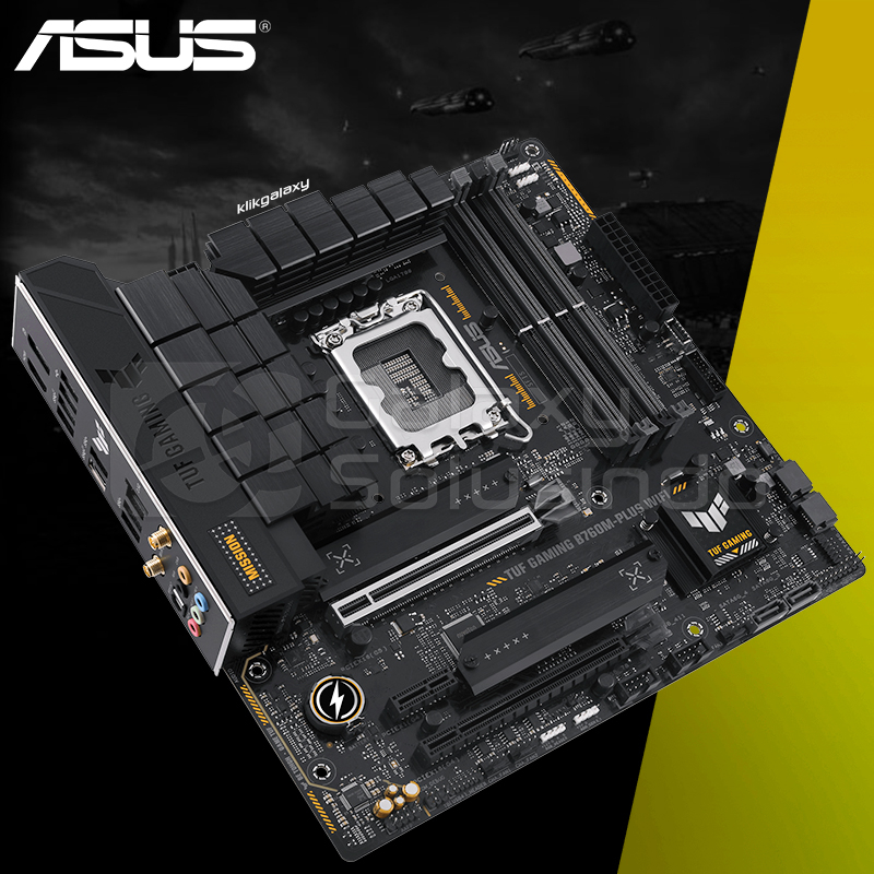 ASUS TUF GAMING B760M-PLUS WIFI Intel LGA1700 B760 DDR5 Motherboard Raptor Lake