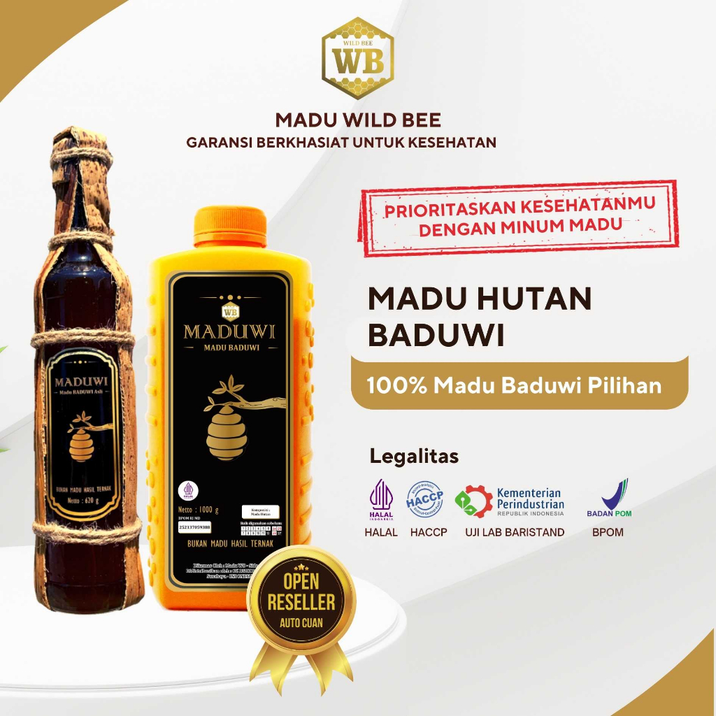 

Madu Hutan Baduwi Asli 100% / Maduwi Murni