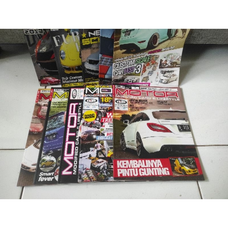 Majalah Motor Bekas Edisi Tahun 2013