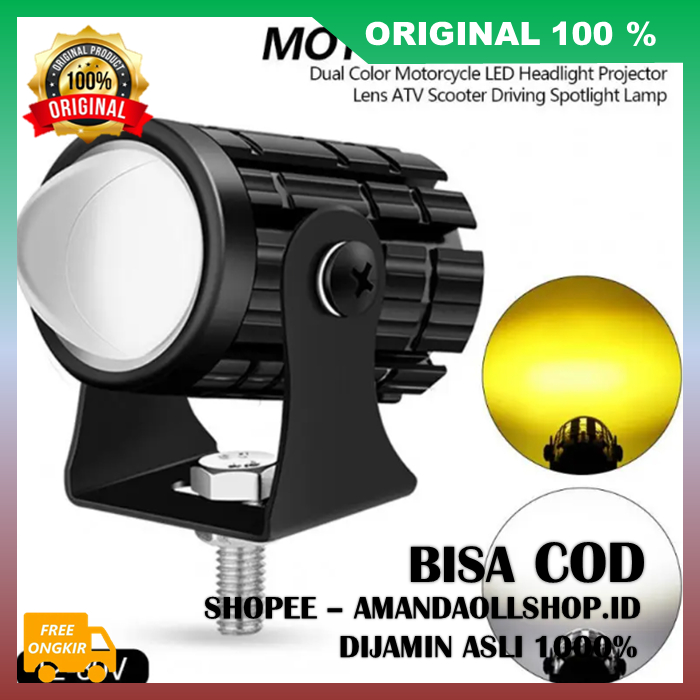 Led D2 High Light Lampu sorot Cree projector lens outdoor 20W Lampu Tembak Sorot Laser Gun LED D2 Ov