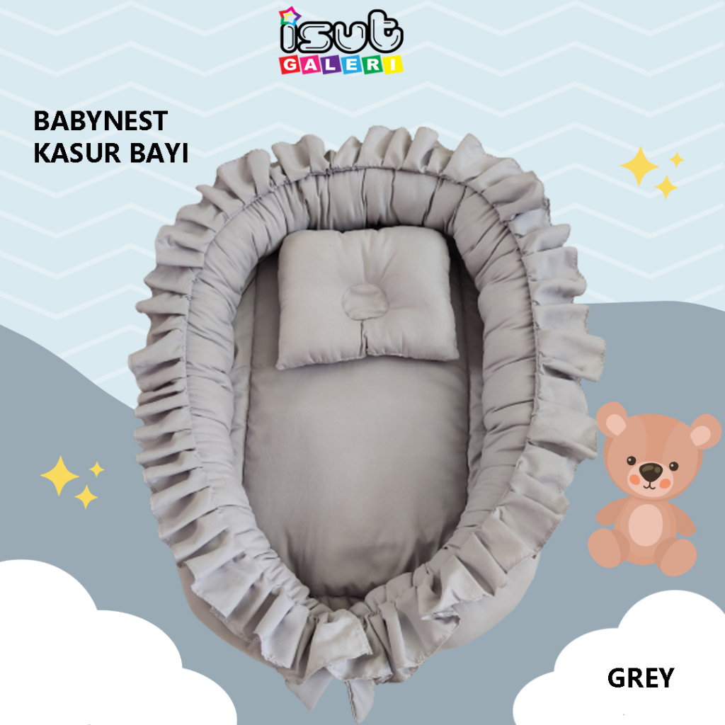 BABY NEST KASUR BAYI SERUT | Perlengkapan Bayi Baru Lahir | Tempat Tidur Bayi Murah