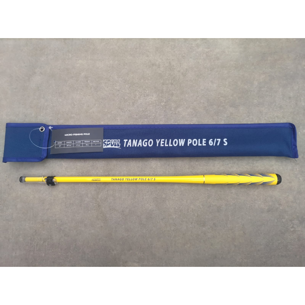 POLE / TEGEK ISPULL TANAGO YELLOW POLE (ZOOM)