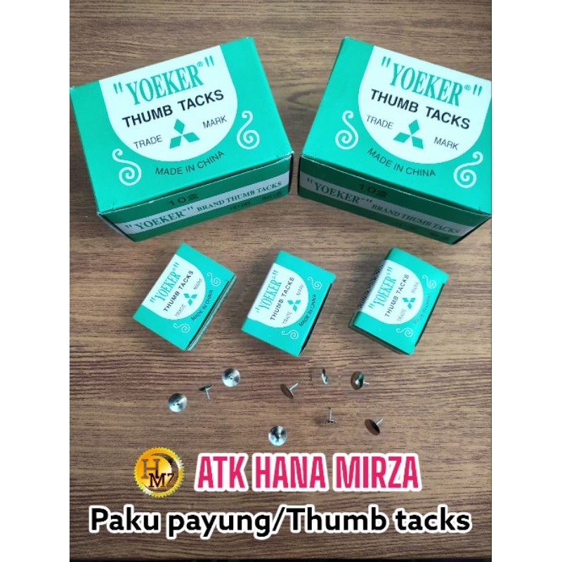 

Paku payung/paku pines/thumb tacks